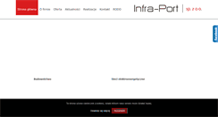 Desktop Screenshot of infraport.pl